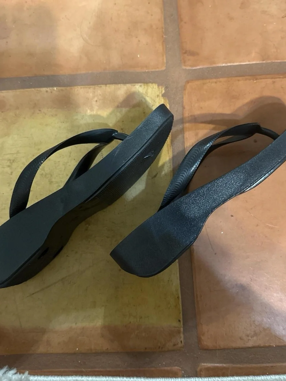 Y2K Platform Rubber Sandals